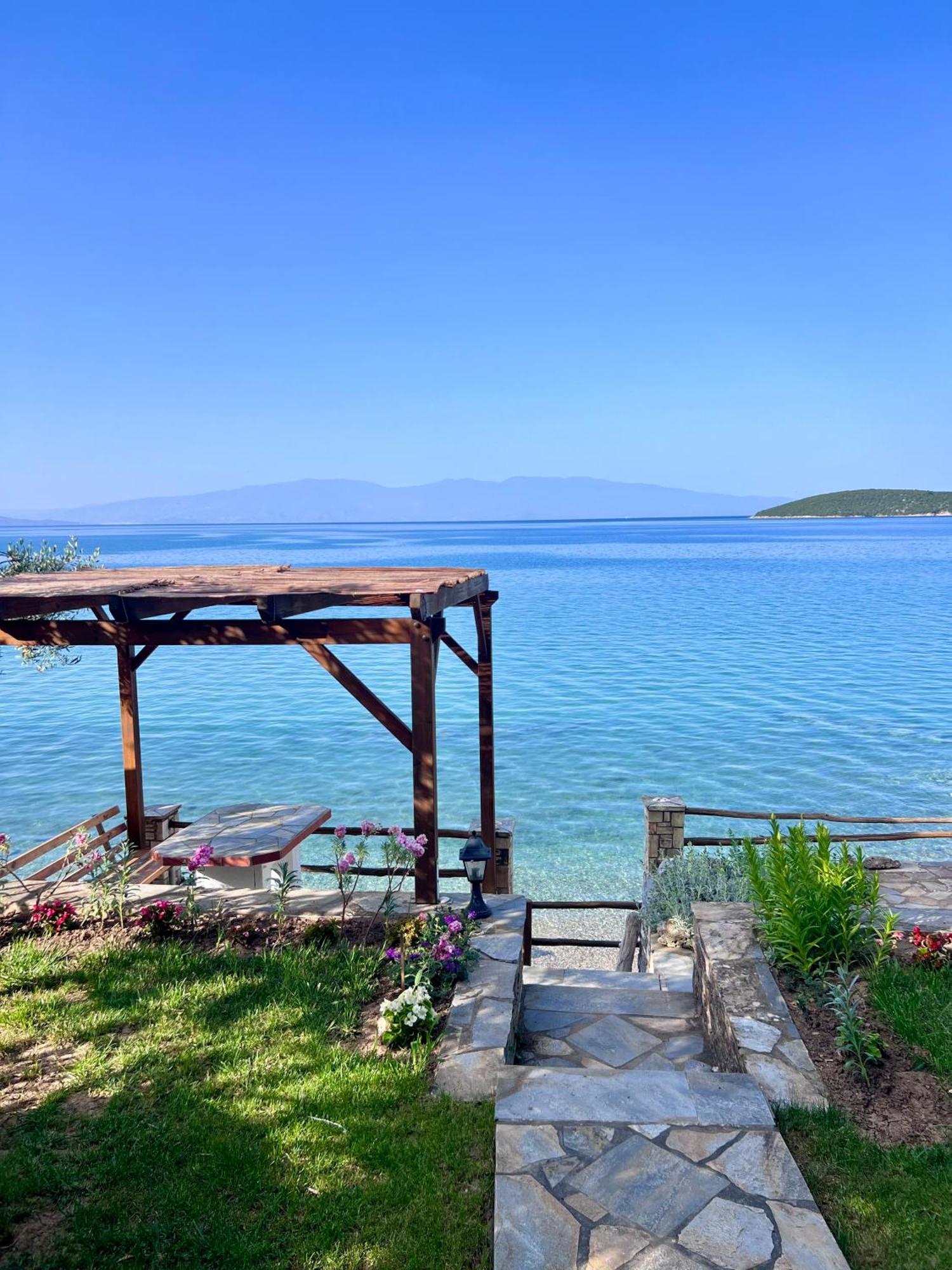 Villas Nies Seaside Appartments Sourpi Buitenkant foto
